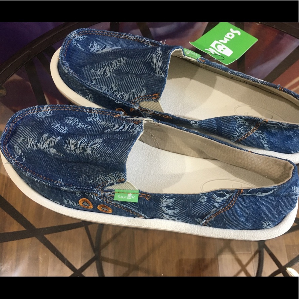 Sanuk Women's Donna Denim - Picture 3 of 5
